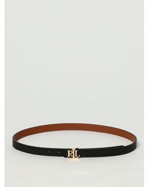 Polo Ralph Lauren Reversible Grained Leather Belt - Grey
