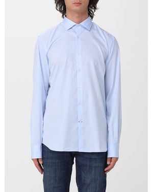 Brooksfield Classic Cotton Poplin Shirt With French Collar - White
