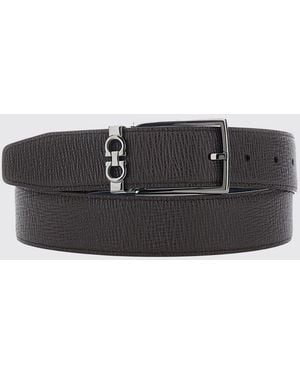 Ferragamo Cinturón Hombre - Negro