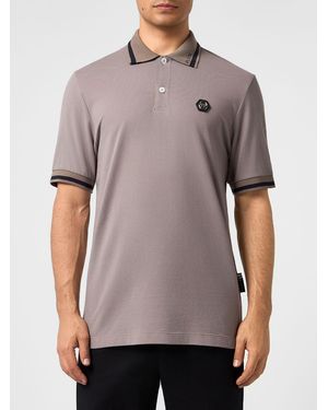 Philipp Plein Polo Uomo - Grigio