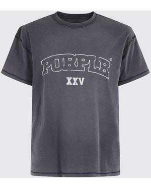 Purple T-Shirt - Gray