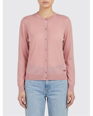 Fendi Viskose-Cardigan - Rot