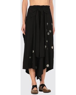 Y's Yohji Yamamoto Jupe Femme - Noir