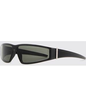 McQueen Am0490S Acetate Sunglasses - White