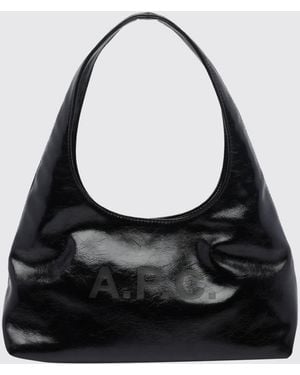 A.P.C. Schultertasche Damen - Schwarz