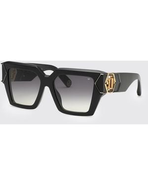 Philipp Plein Hera Cat-Eye Butterfly Sunglasses - Grey