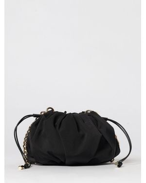 Chloé ChloÉ Plissé Ruched Fabric Clutch - Black