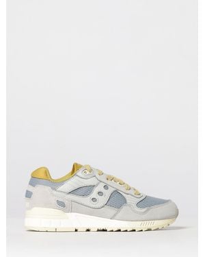 Saucony Shadow 5000 Premium Leather And Mesh Trainers - White