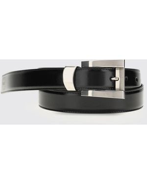 Versace Leather Belt - Black