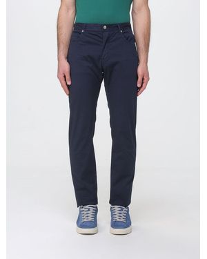 Brooksfield Cotton Slim Fit Pants - Blue