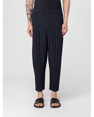 Homme Plissé Issey Miyake Hose Herren - Blau