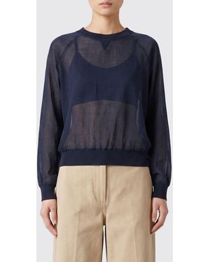 Aspesi Cotton Voile Top - Blue