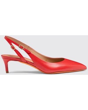 Santoni Zapato De Salón Mujer - Rojo