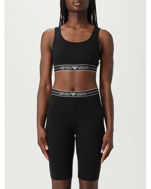 Emporio Armani Reggiseno Sportivo - Nero