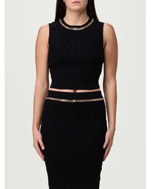 Elisabetta Franchi Top Mujer - Negro