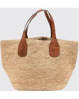 IBELIV Tokyo Ii Raffia Bag - Natural