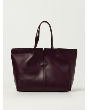 Tod's Schultertasche Damen - Lila