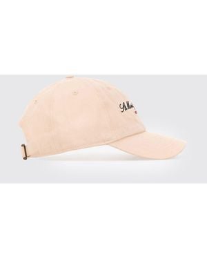 Sporty & Rich Sporty &Amp Rich Cotton Baseball Cap With Contrasting Embroidered Logo - Pink
