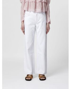 Isabel Marant Dromie Denim Jeans - White