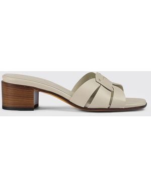 Doucal's Mules De Piel - Blanco