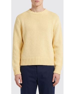sunflower Cotton Crew Neck Knit - Blue