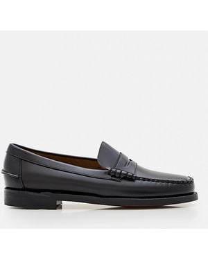 Sebago Mocasines Classic Dan De Piel Cepillada - Gris