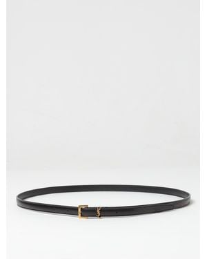 Saint Laurent Cintura Cassandre - Bianco