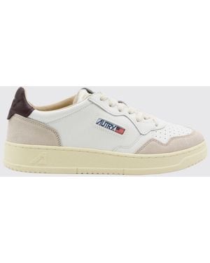 Autry Medalist Low Trainers - Natural