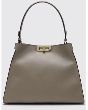 Fendi Way Medium Tragetasche - Grau