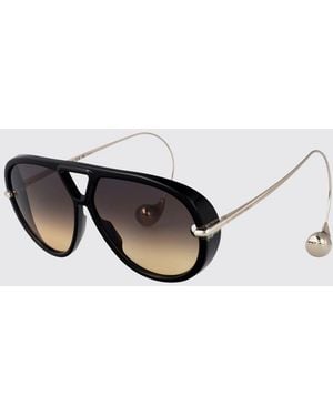Bottega Veneta Bv1273S Metal And Acetate Sunglasses - White