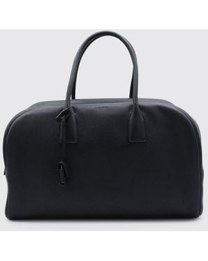 Saint Laurent Medium Bowling Duffle Bag - Black