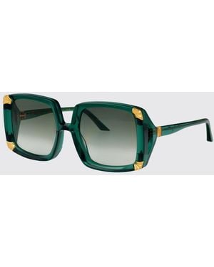 Anna Karin Karlsson Strawberry Moon Acetate Sunglasses - Green
