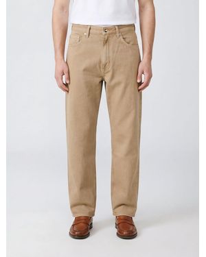 Rag & Bone Jeans Straight A 5 Tasche - Neutro