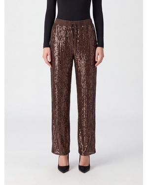 P.A.R.O.S.H. Pantalon Femme P.A.R.O.S.H - Marron