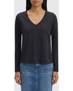 James Perse Basic Cotton T-Shirt - Blue