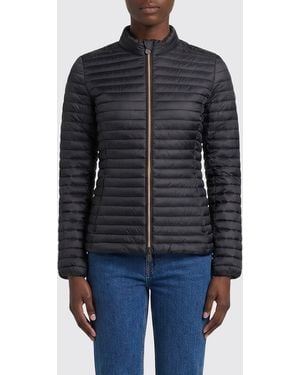 Save The Duck Padded Nylon Down Jacket - Blue