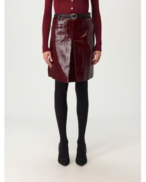 Self-Portrait Skirt - Red
