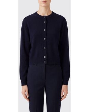Rohe Crewneck Cardigan - Blue