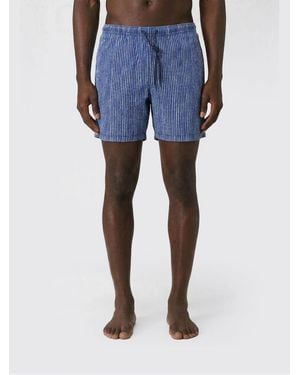 Drumohr Patterned Swimsuit - Blue
