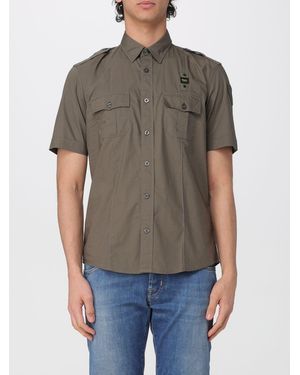 Blauer Casual Cotton Shirt - Grey