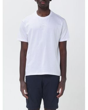 Paul & Shark Paul &Amp Shark Cotton T-Shirt With Logo - White
