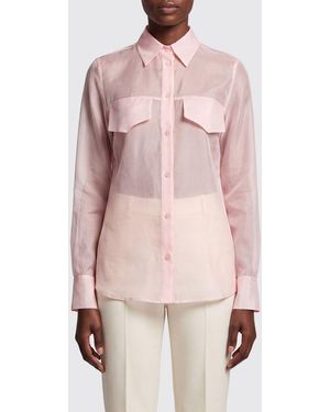 FEDERICA TOSI Silk Organza Shirt - Pink