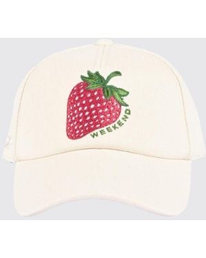 Weekend by Maxmara Cotton Baseball Cap - Pink