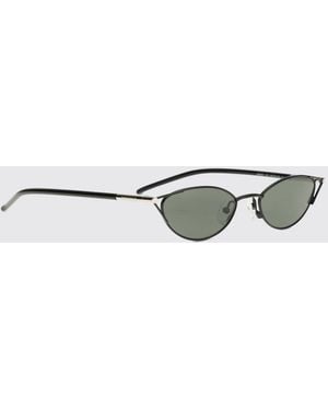 McQueen Acetate And Metal Sunglasses - Black