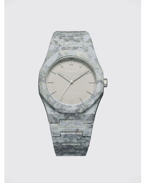 D1 Milano Forest Camo Watch - Grey