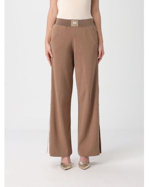 Elisabetta Franchi Trousers - Natural