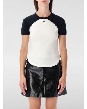 Courreges T-Shirt Damen - Weiß