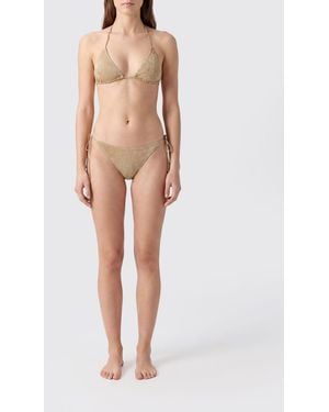 Oséree Traje De Baño Bikini De Lúrex - Neutro