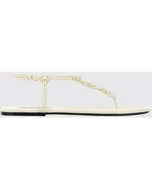Jil Sander Heeled Sandal - White