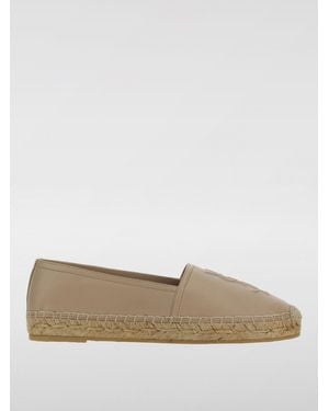 Saint Laurent Leather Espadrilles - Pink